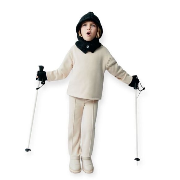 ZARA Kids | Off White | QUILTED BOOTS - Picture 7 of 9